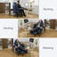 Fauteuil de bureau ergonomique avec repose-pieds Big & Tall-923485754
