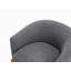Chaise rembourrée en polyester avec 4 pieds-2051670323