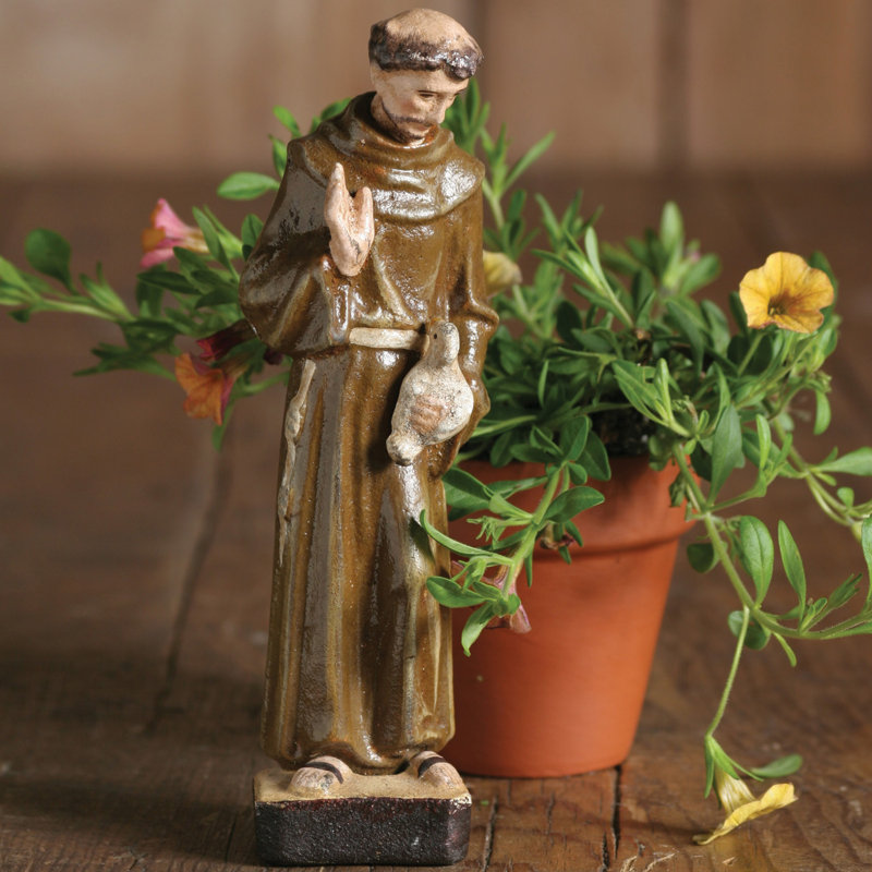 Statue st. francis Steigerwald