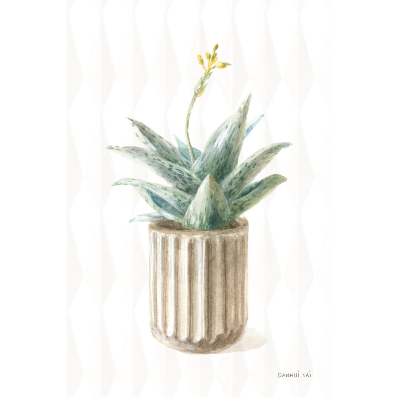Desert Greenhouse XX by Danhui Nai - Wrapped Canvas Painting, 46cm H x 30cm W x 3.8cm D