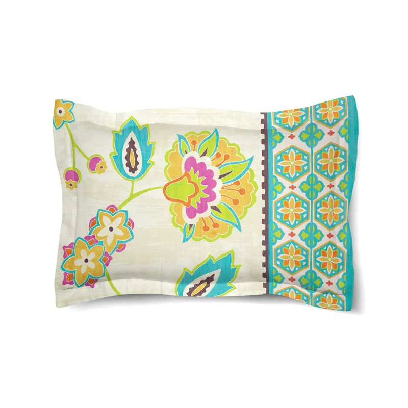 Housse de couette Laural Home Paisley Park, Taie décorative format double