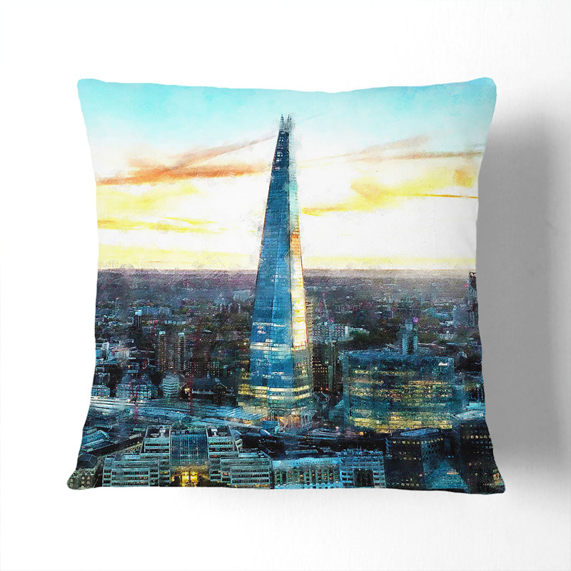 Square Throw Cushion, 55cm H x 55cm W x 20cm D