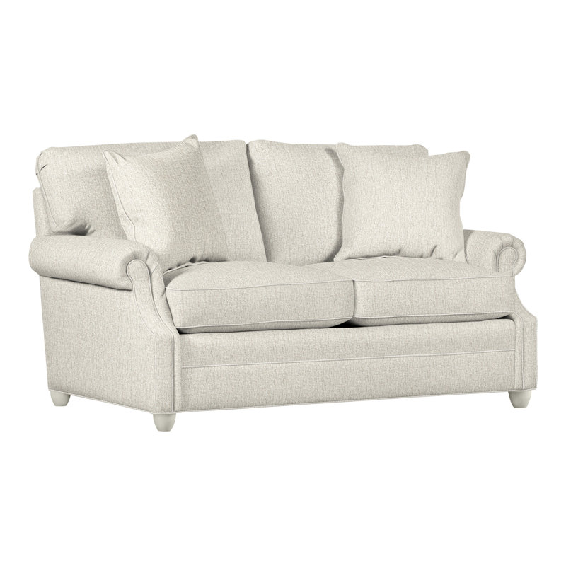 Causeuse American Bungalow Gutherly, Chenille Crypton® neige Nomad, Navajo