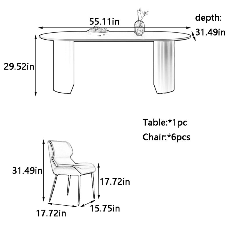 Colston, 29.52"H x 55.11"L x 31.49"W