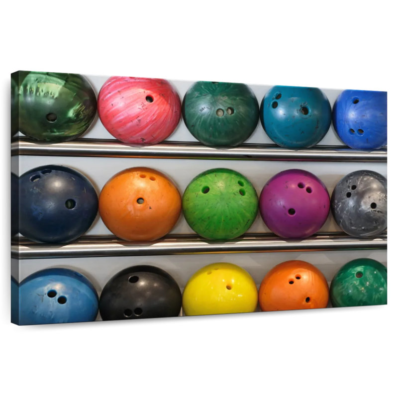 Sireci Bowling Balls, 26" H x 39" W
