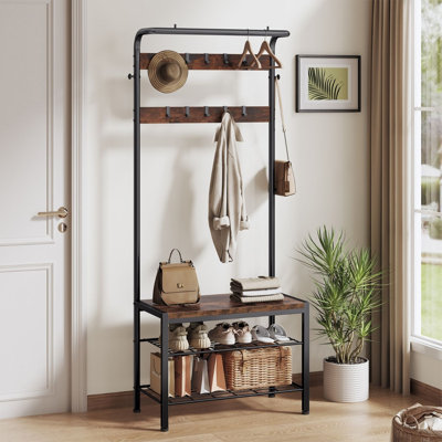 Portemanteaux et porte-chaussures 4 en 1