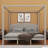 Damine Canopy Bed with Headboard and Support Legs，bed frame,platform bed-1907221702-1905683160