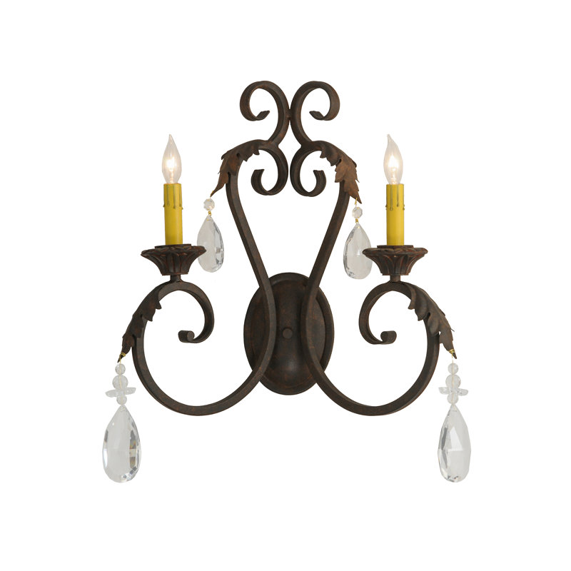 Josephine 2 - Light Candle Wall Light