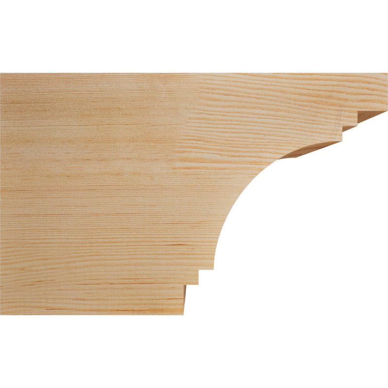 Queue de chevron lisse Pescadero, Sapin de Douglas, H 10 po x l 16 po x P 5,5 po