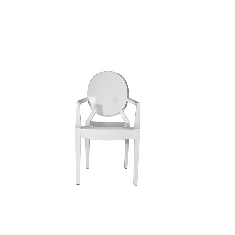 Chaise empilable Phantom, Blanc