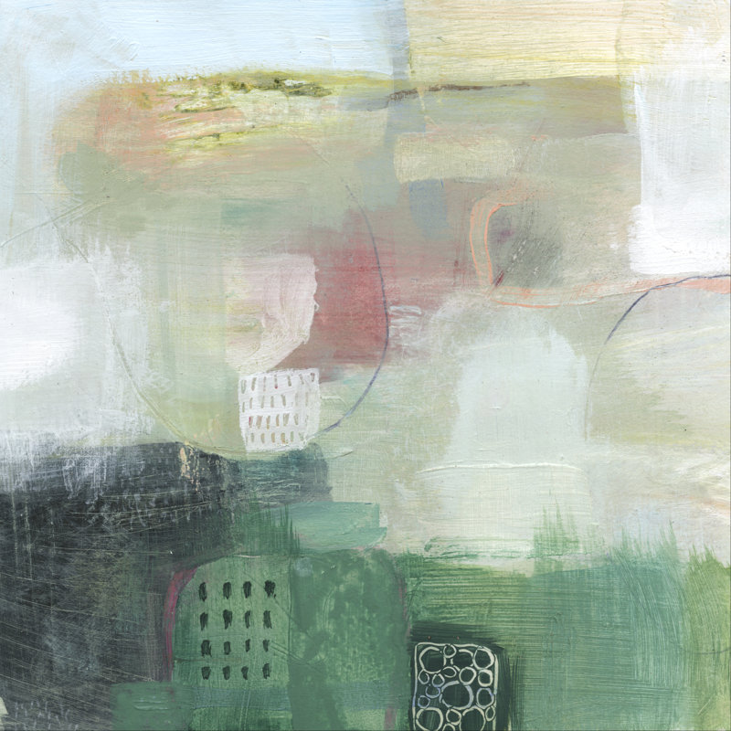 Galway IV by Victoria Borges - Wrapped Canvas Painting, 51cm H x 51cm W