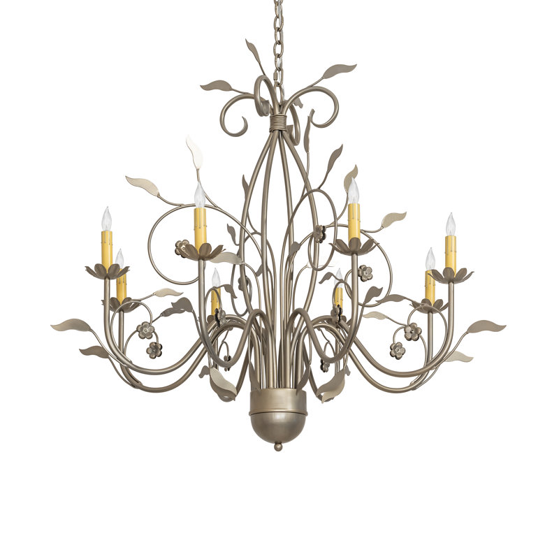 36" Wide Bordeaux 8 Light Chandelier