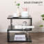 Table d'appoint sophistiquée au design unique avec beaucoup d'espace de rangement-1300280605