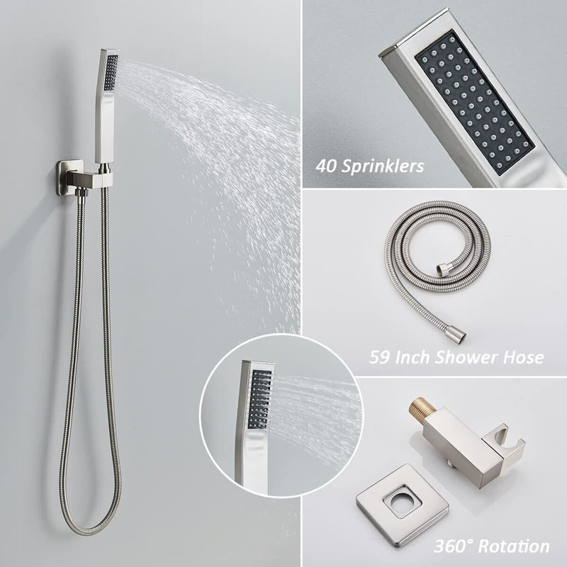 Shower Faucet with Rough in-Valve