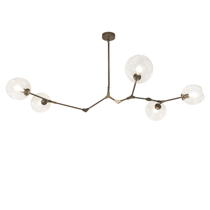 Fairfax 5 - Light Chandelier, Dark Bronze