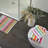 Multicoloured Striped Bath Towels - Pack Of 2