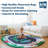 KidCarpet Raceway Rug 4' x 6' Oval, Educational Kids Car Rug for Nursery, Classroom, Playroom, Bedroom, Daycare Floor-113405913