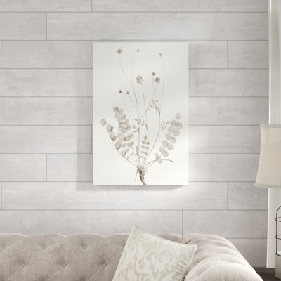 «Neutral Botanical Study IX», peinture sur toile