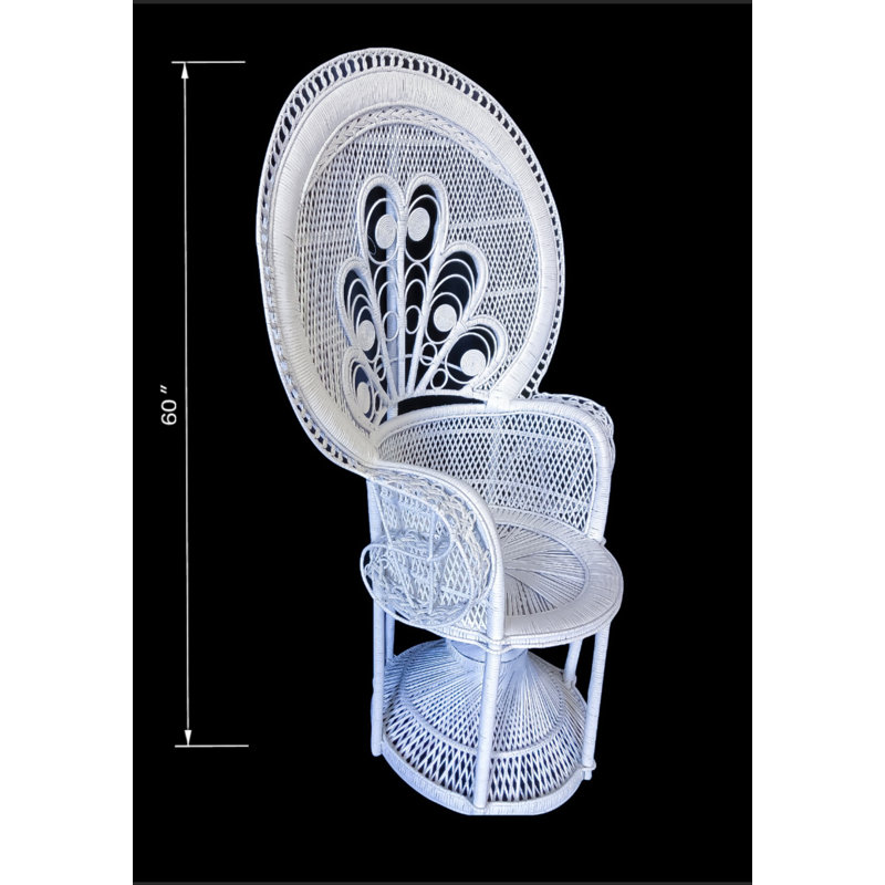Maharlika Outdoor Lounge Chair, White