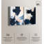 Ensemble de 2 toiles bleues-122196608-122196621
