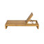 Acacia Wood Chaise Lounge