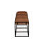 Melbourne Leather Dining Bench