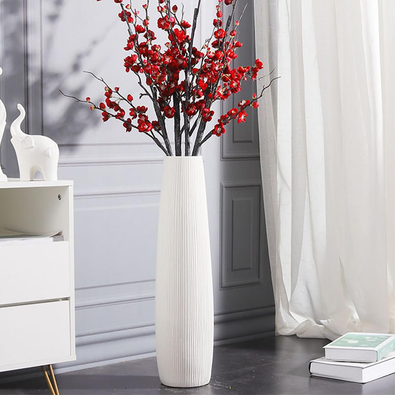vase à plancher surélevé, 24"