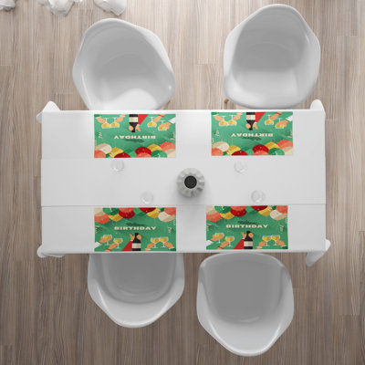 Polyester Food & Drink Rectangle Placemat