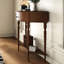 Console en bois massif en demi-cercle-106443420