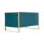 Causeuse en velours Trillium Mid-Century-472473023
