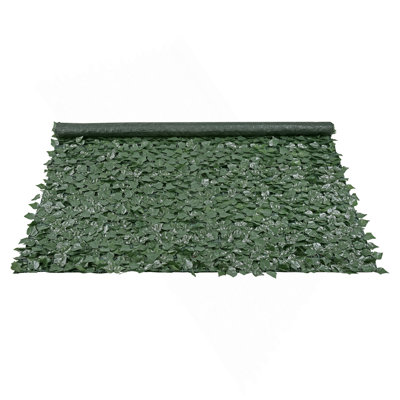 Ivy Privacy Fence, 96 X 72 In Artificial Green Wall Screen, Greenery Ivy Fence With Mesh Cloth Backing And Strengthened Joint, Faux Hedges Vine Leaf Decoration For Outdoor Garden, Yard, Balcony