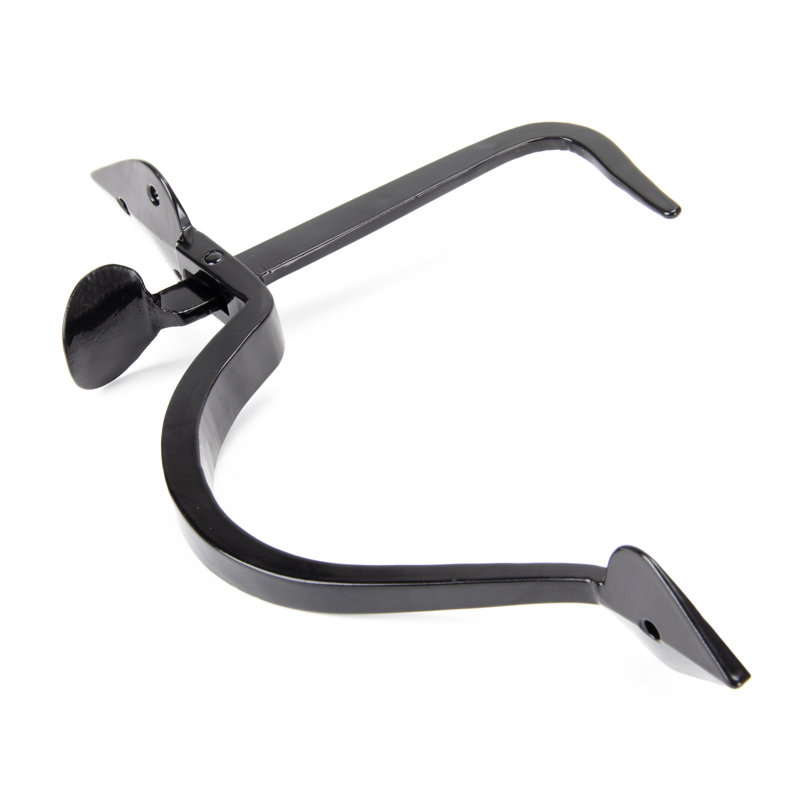 Gothic Tuscan Thumb Latch, Black