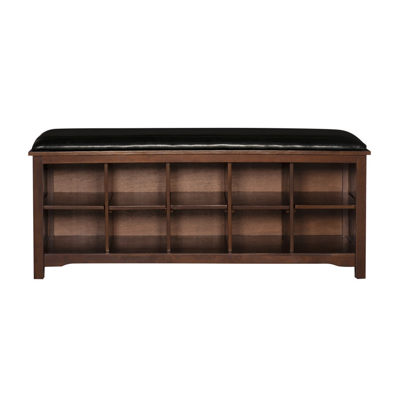 Benton Polyurethane Upholstered Storage Bench