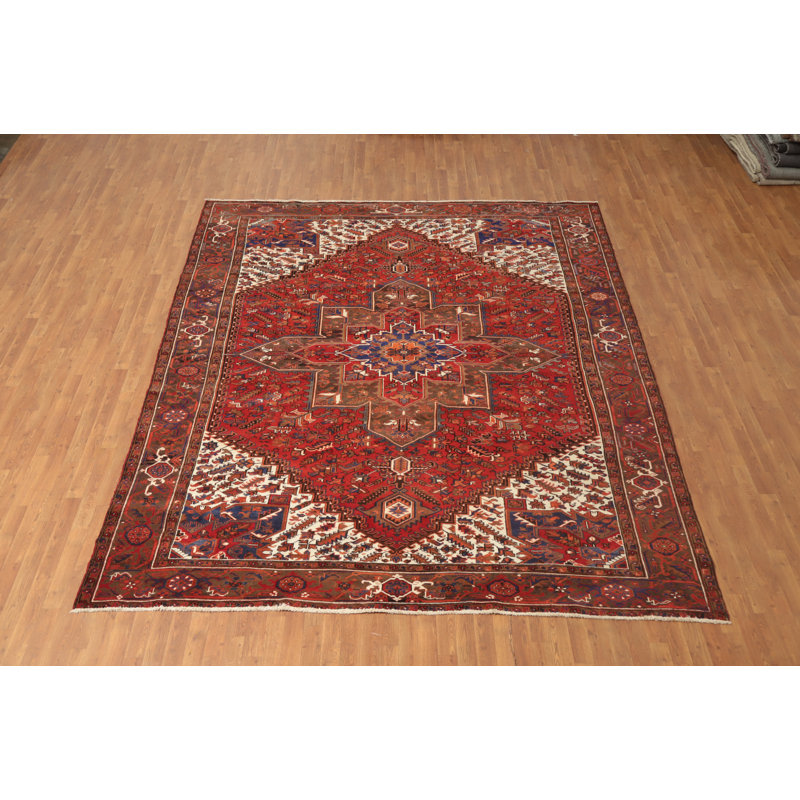 Tapis traditionnel à teinture végétale 10 x 12