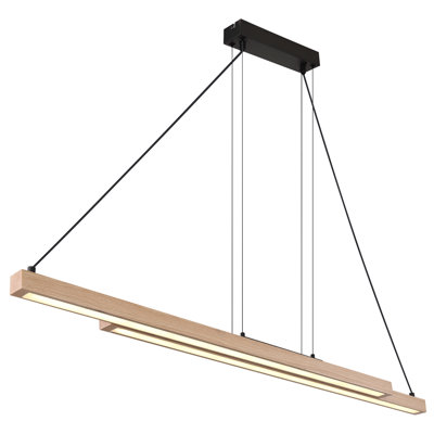 Courtlandt 1 - Light Matte Black LED Pendant
