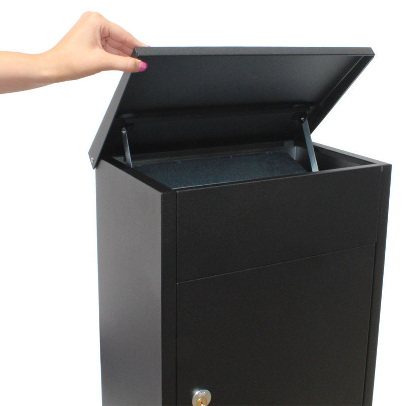 Allux Steel Wall Mounted Mailbox