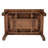 Extendable Solid Wood Rectangle Dining Table-129240763