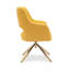 Fauteuil pivotant rembourré Breann-93705353