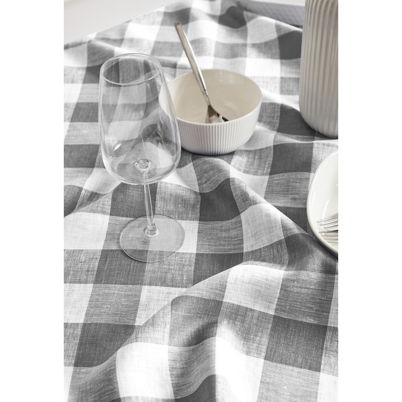 Fete - 100% Pure Linen Table Throw, Birch