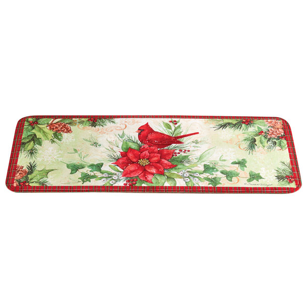 The Holiday Aisle® Diyanna Kitchen Mat | Wayfair