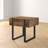 Ralls Solid Wood Top End Table with Storage