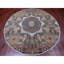 Tapis brun en laine noué à la main 14e siècle 7 pi 8 po x 7 pi 8 po E37EB913888E4C4E88F7BFF1531B2C73