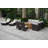 Almanza 10 - Person Patio Conversation Set with Cushions-87386132-87386133