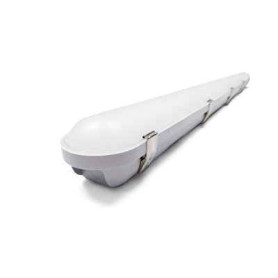 6-Pack LED Vapor Tight Light Fixture Wattage & CCT Selectable