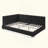 Reversible L-Shape Upholstered Platform Bed With Velvet Fabric Design-1286242305