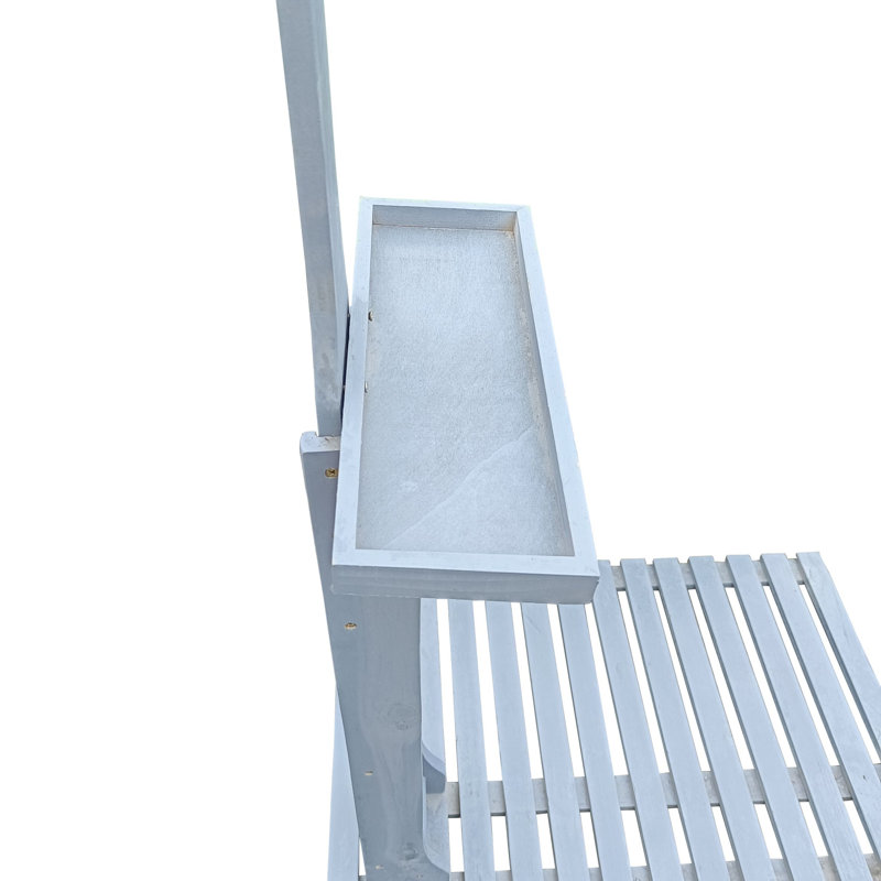 Freestanding Outdoor Shower, Grey