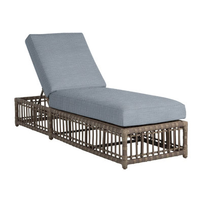 Newport 81.5" Long Reclining Single Chaise with Cushions