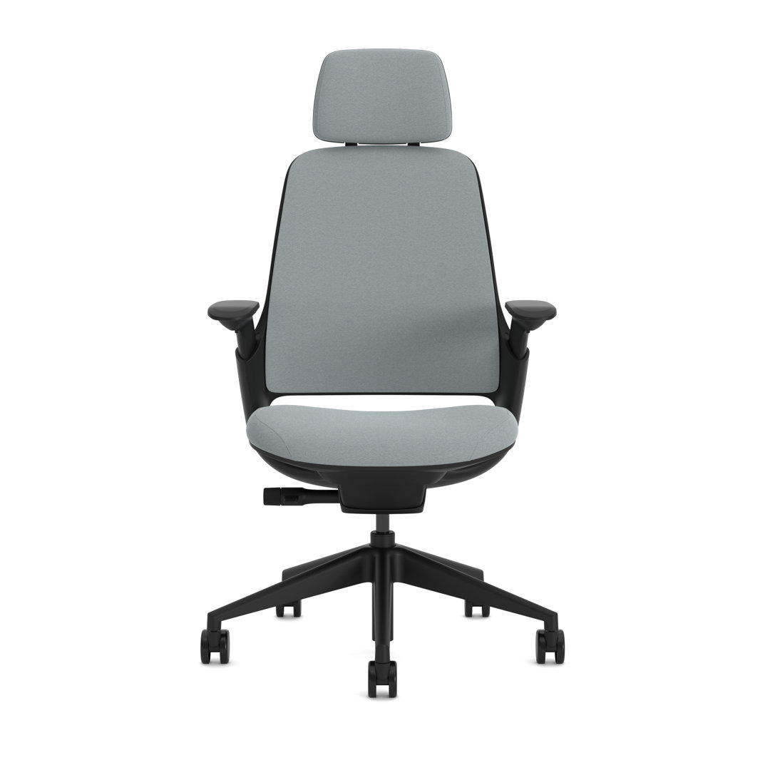 Steelcase Series 1 Ergonomischer Bürostuhl mit LiveBack Lumbalstütze, 4D-Armlehnen, anpassbarer Kopfstütze