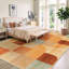 Tapis de salon lavable de 2,4 x 3 m (8 x 10 pi) - Tapis antidérapant moderne-305616961-305617087