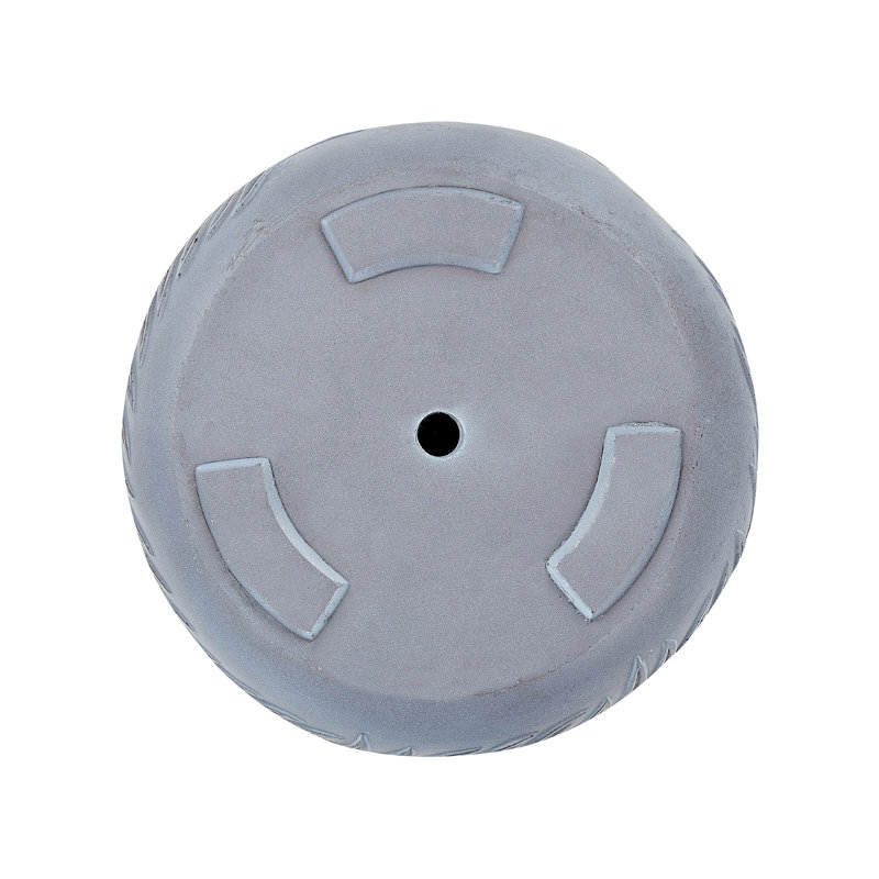 Aneyah Pot Planter, Grey, 19cm H x 35cm W x 35cm D